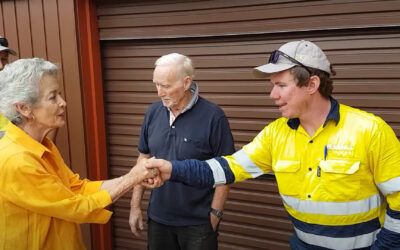 Giving a Helping Hand