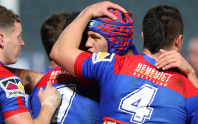 Benedict and the Newcastle Knights Join Forces Once More!