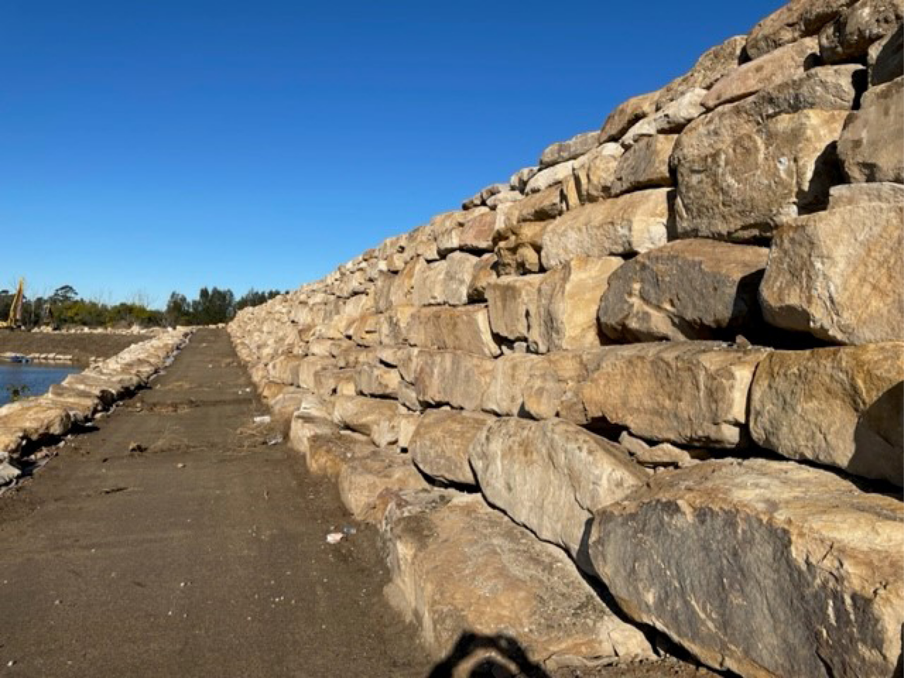 Spalla Rocks Sandstone Rock and Spalls | Benedict Recycling