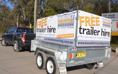 Clean Up with our Free Trailer Hire